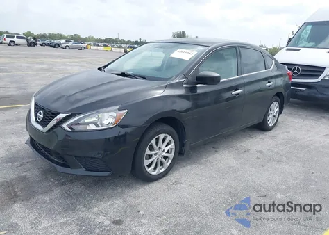 2019 Nissan Sentra Sv z USA, uszkodzony, nr VIN 3N1AB7AP5KY424191
